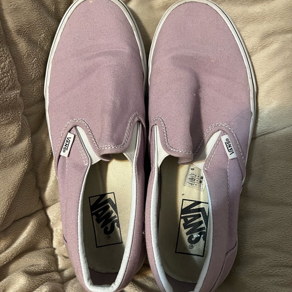 Lavender Vans 💜